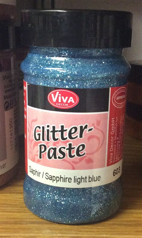 Viva Glitter Paste Light Blue