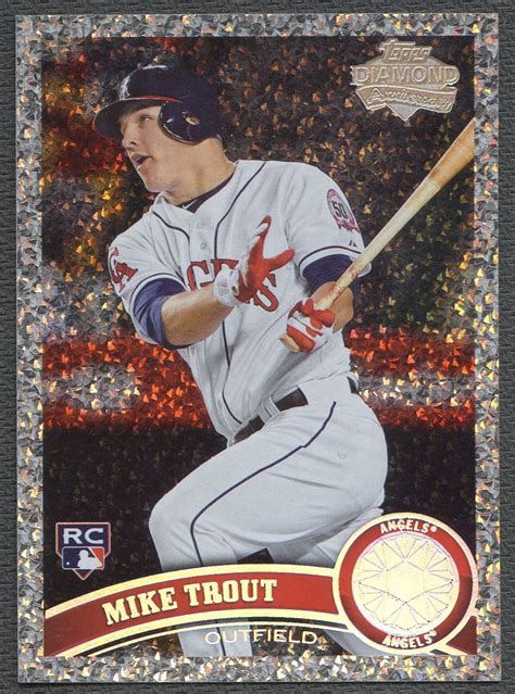 Mike trout rookie card value. 2011 Topps Update #US175 Mike Trout Diamond Anniversary Rookie | DA Card World