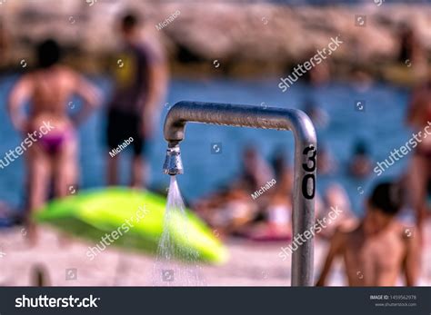 Shower Public Beach France Stock Photo 1459562978 Shutterstock