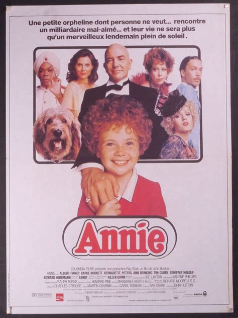 Annie An Original Vintage French Movie Poster For John Etsy In 2022 Movie Posters French