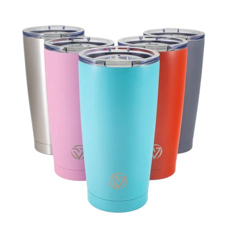 Sporting Goods Pink 1 Pack Stainless Steel Skinny Tumbler 20oz Double