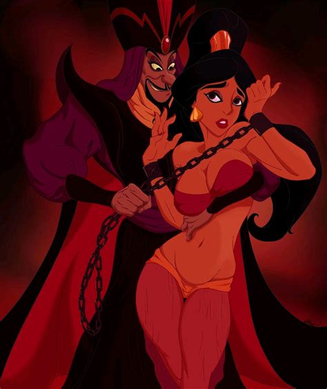 Rule 34 Aladdin Arabian Clothes Bondage Chained Chains Disney Disney Princess Disney Villains