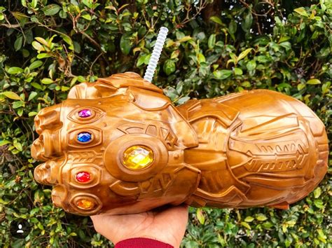 Check Out The Infinity Gauntlet Souvenir Sipper In Disney California