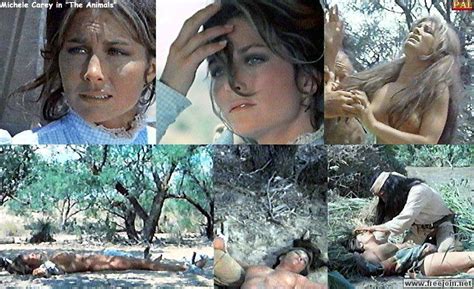 Naked Michele Carey In Five Savage Men
