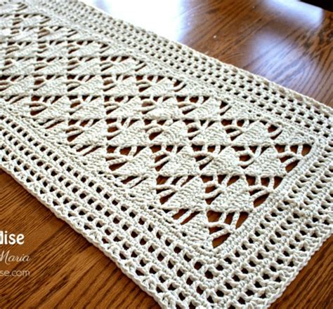 Easy Crochet Tablecloth Patterns For Beginners Elcho Table