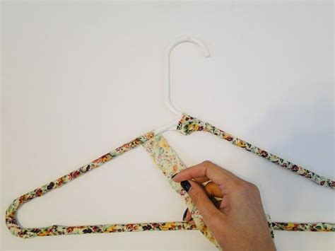 Fabric Covered Hangers Fabric Hanger Scrap Fabric Projects Fabric
