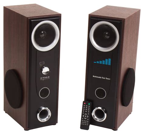 Check spelling or type a new query. Envent Bluetooth Mini Tower RockU with 120W RMS Wired Home ...