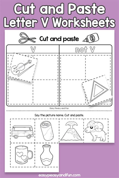 Letter V Worksheets For Kindergarten Alphabetworksheetsfreecom Letter