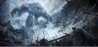 Giant Monster Wallpapers Monsters Battle Dges Warrior