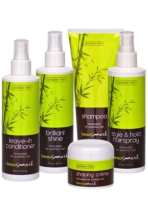 I work, i have kids, i have the blog…the less time it takes for me to fuss with my hair, the better (heck, that's part of the reason why i moved to wearing hair in the first place!). BeautiMark Synthetic Hair Care Products for Hair Systems ...