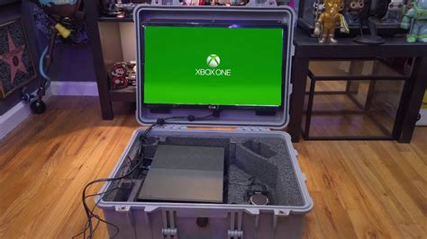 Xbox Series X S Portable Gaming Station With Built In Monitor Case Club