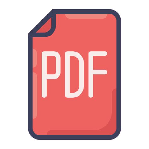 This document type is operating system independent. Icono Pdf, tipo de archivo Gratis de Files (Filled outline)