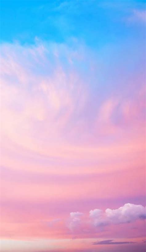 Aesthetic Cute Pink Purple And Blue Wallpaper