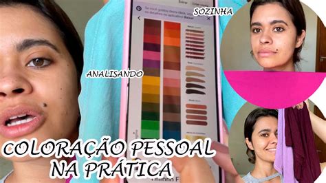 Colora O Pessoal Como Descobrir Minha Paleta De Cores Youtube