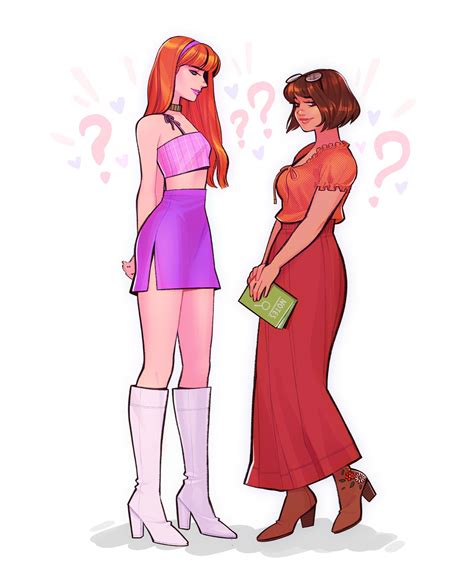Pin By Melissa Di Angelo On Animación Daphne And Velma Scooby Doo Mystery Incorporated Velma