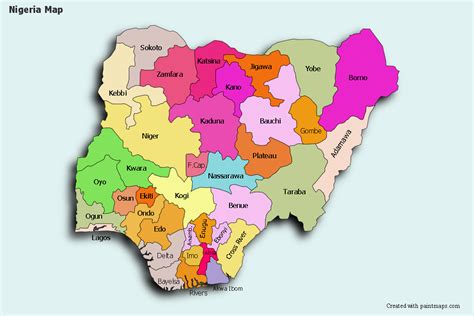 Alabanza Son Grande Mapa De Nigeria Médico Por Nos Vemos