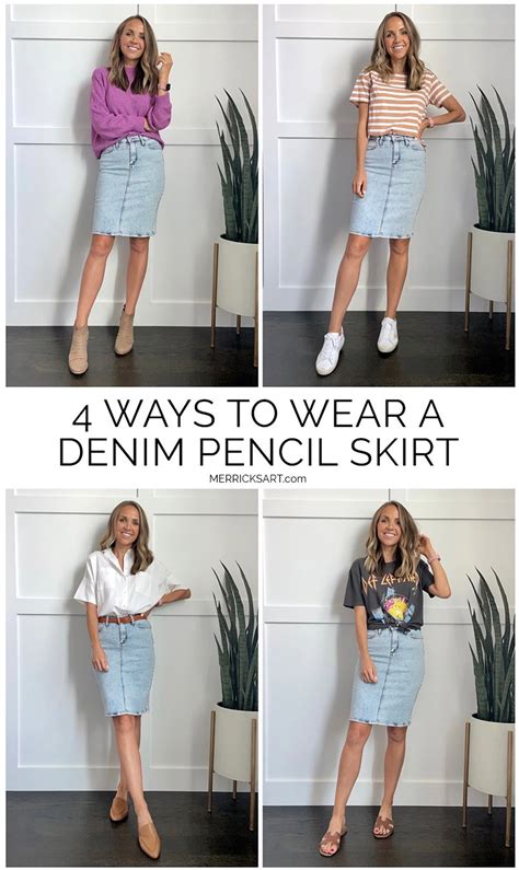 T Shirt And Denim Skirt Outfit Dresses Images