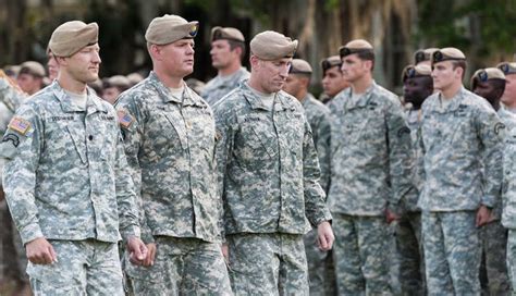 Savannah Army Rangers Change Command At Forsyth Park