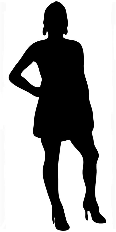 Woman Body Silhouette Silhouette Woman Girl Female Person