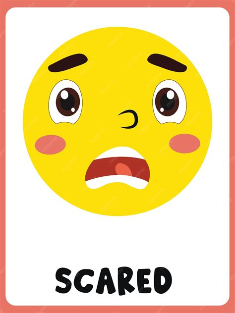 Scared Face Emoticon Text