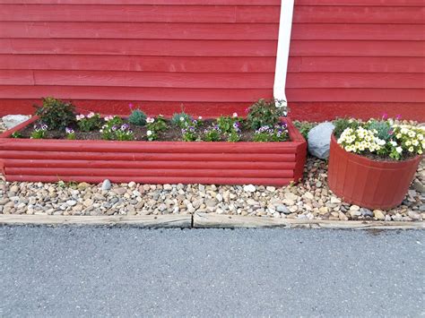 Downspout Container Garden Gardens In A Downspout Planter Box