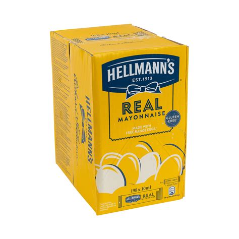 Mayonnaise Sachets Hellmans 200 Units Albion Fine Foods Ltd