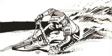 Bob Haro Bmx Racing Bmx Freestyle Bike Illustration