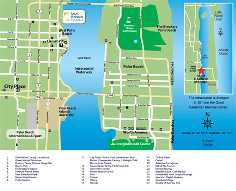 Map Of West Palm Beach Florida Maping Resources