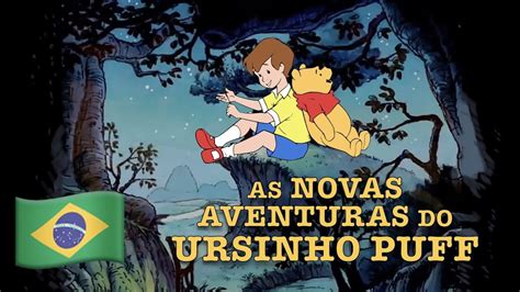 Ursinho Puff Pooh Bear Portuguese Brazil Português do Brasil