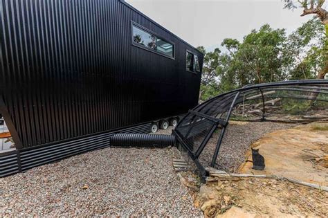 Couple Constructs Stunning Ultra Modern Tiny House Together