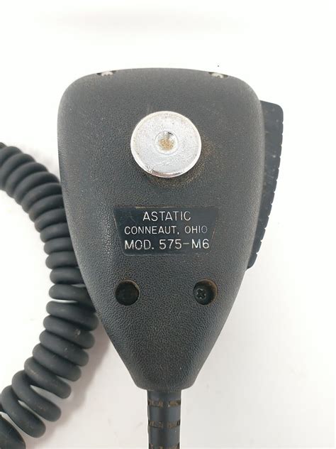 Astatic 575 M6 Microphone 4 Pin Cb Radio Transceiver Mic Trucking