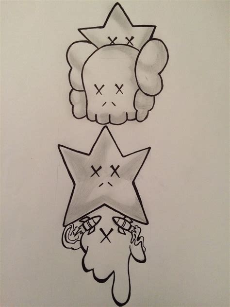Top More Than 55 Kaws Tattoo Drawing Best Incdgdbentre