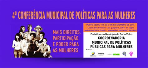4ª Conferência Municipal De Políticas Públicas Para Mulheres Acontece Nesta Quarta02 Oab