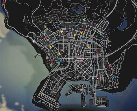 Gta Map With Names