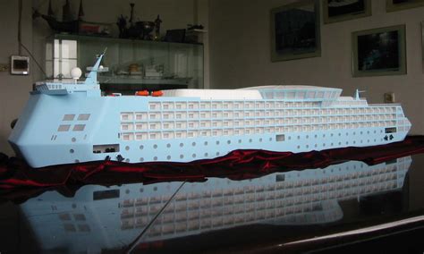 China Scale Ship And Boat Model Making Miniature Cruise Ship Model Jw