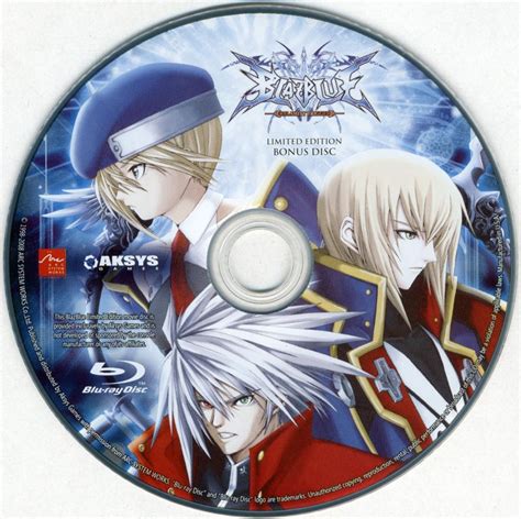 Blazblue Calamity Trigger Limited Edition Box Cover Art