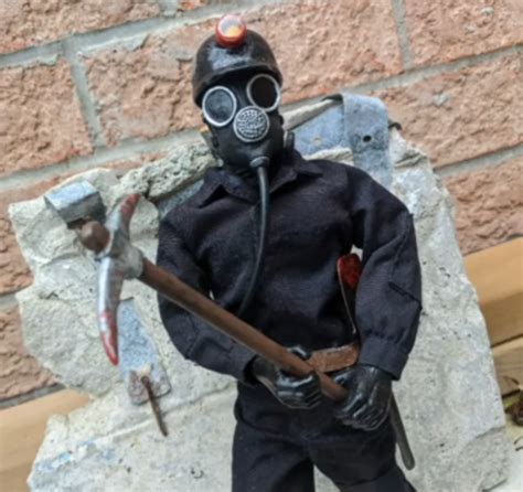 My Bloody Valentine 3D The Miner Harry Warden Horror Custom Action Figure