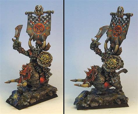 Spirit Of Warhammer Orc Boar Rider