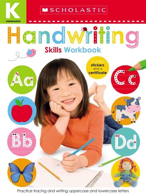 Scholastic Early Learners Handwriting Kindergarten Workbook