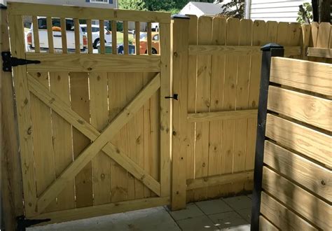 How To Build A Fence Gate 7 Steps With Pictures And Video At Improvements