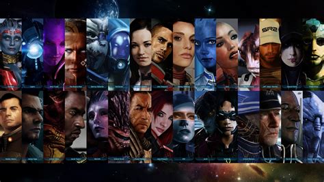 Definitive Ranking Of The Mass Effect Squad Members The Koalition