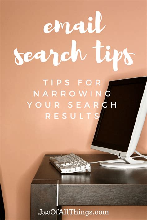 How To Narrow Your Email Search Tips To Find Emails When Basic Search