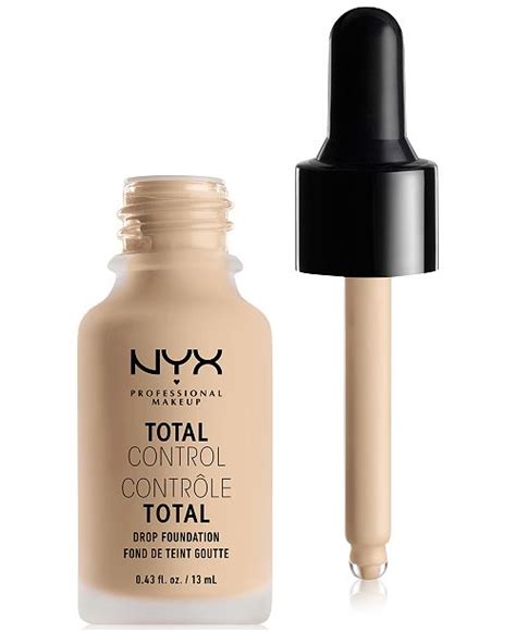 Nyx Professional Makeup Total Control Drop Foundation And Reviews Makeup Beauty Macys