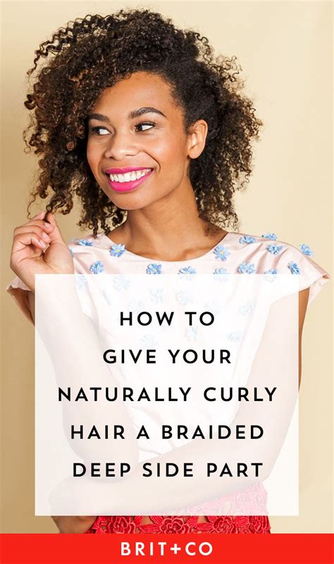 the easy side braid curly haired girls need in their life curly hair styles curly hair styles