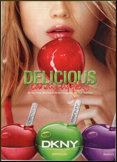 DKNY Delicious Candy Apples Modern Ad From Cosmopolitan Magazine EBay In Fragrance