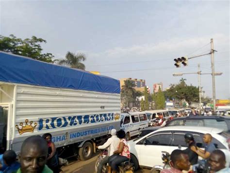 Kampala Traffic Mess