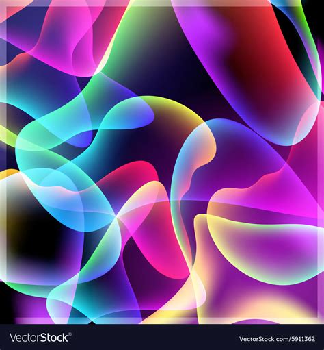 Abstract Bright Colored Background Gradients Vector Image
