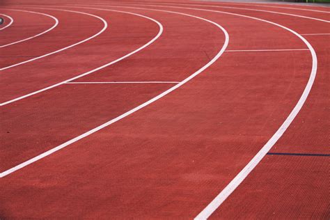 Athletics Running Track Royalty Free Stock Photo