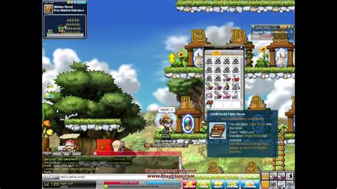 I'm at 17,000 attack i'm not sure if i'm supposed to be this low or high or average. Maplestory: Nightlord: Triple Throw 10! - YouTube