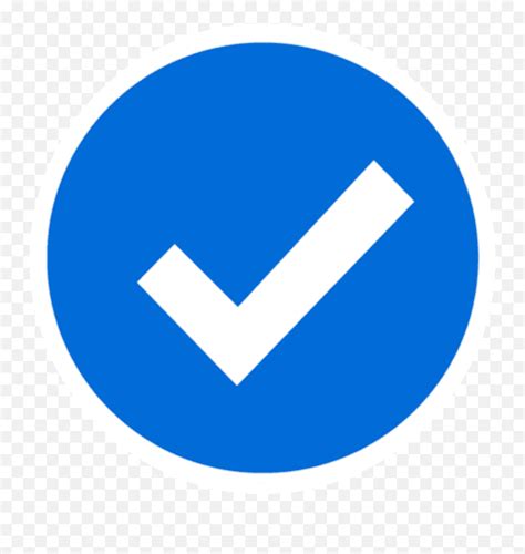 Popular And Trending Verification Stickers On Picsart Simbolo De